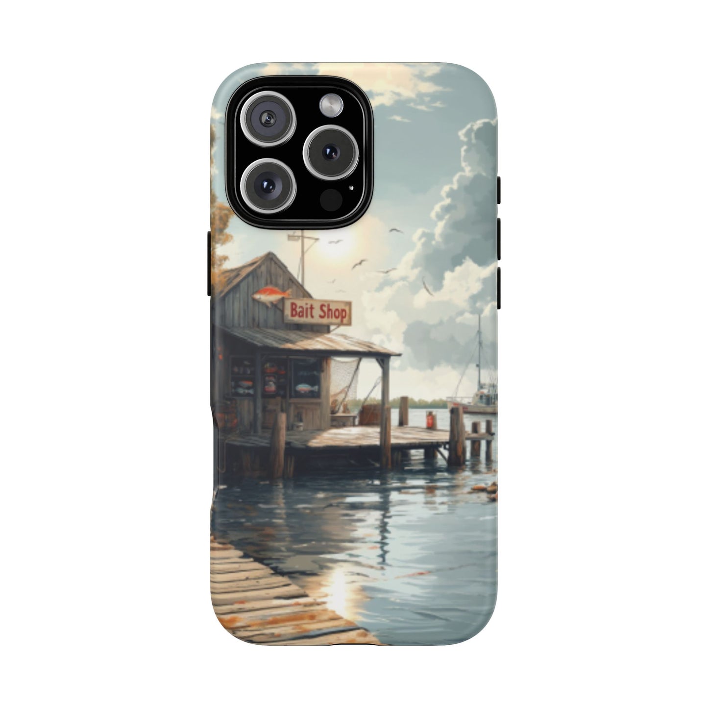 Bait Shop Tough Cell Phone Case - Ruppy's Creations