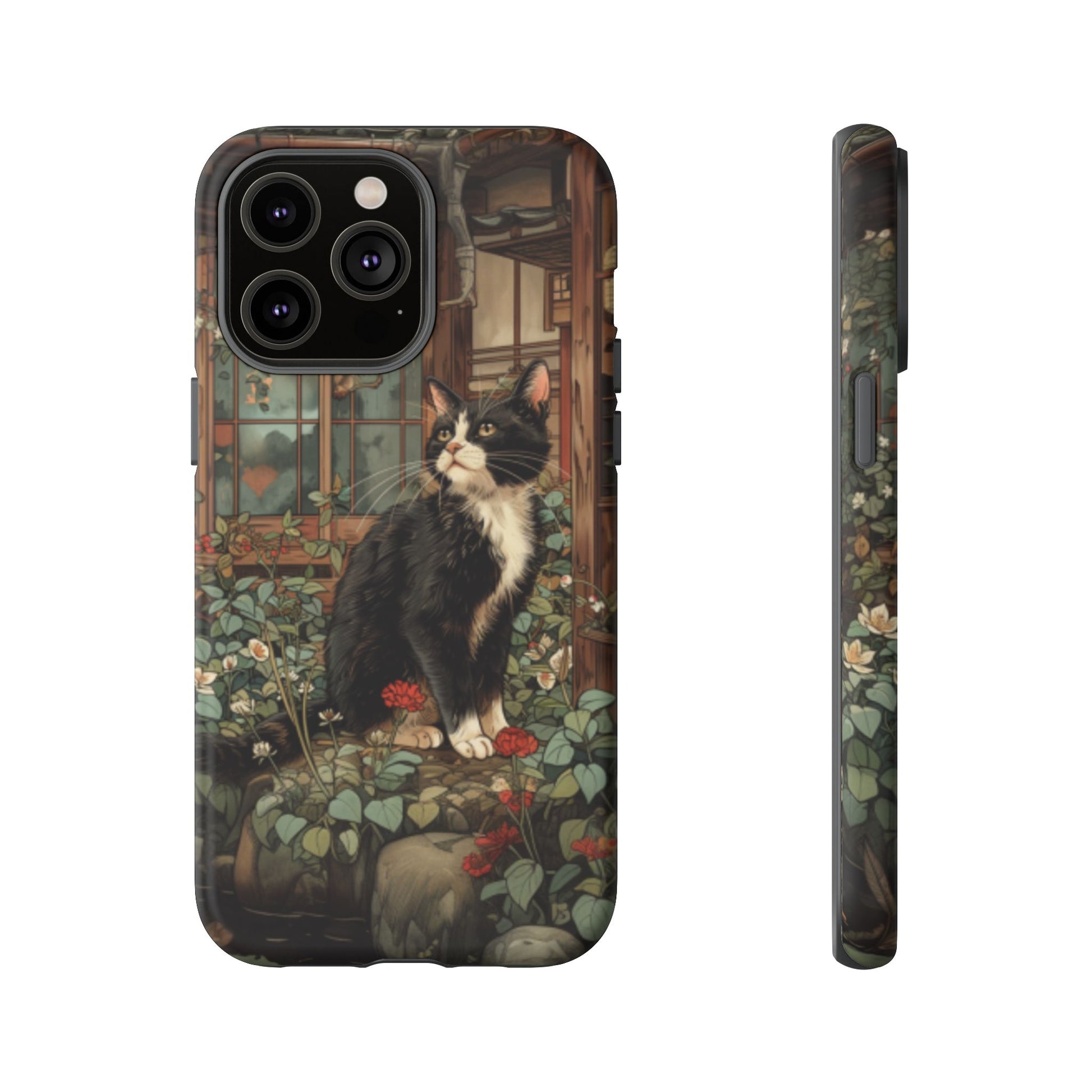 Garden Cat Tough Cell Case - Ruppy's Creations