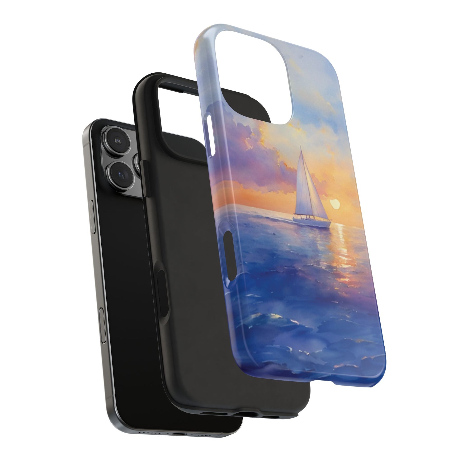 Watercolor Sailing Tough Phone Case for iphone & Samsung - Ruppy's Creations