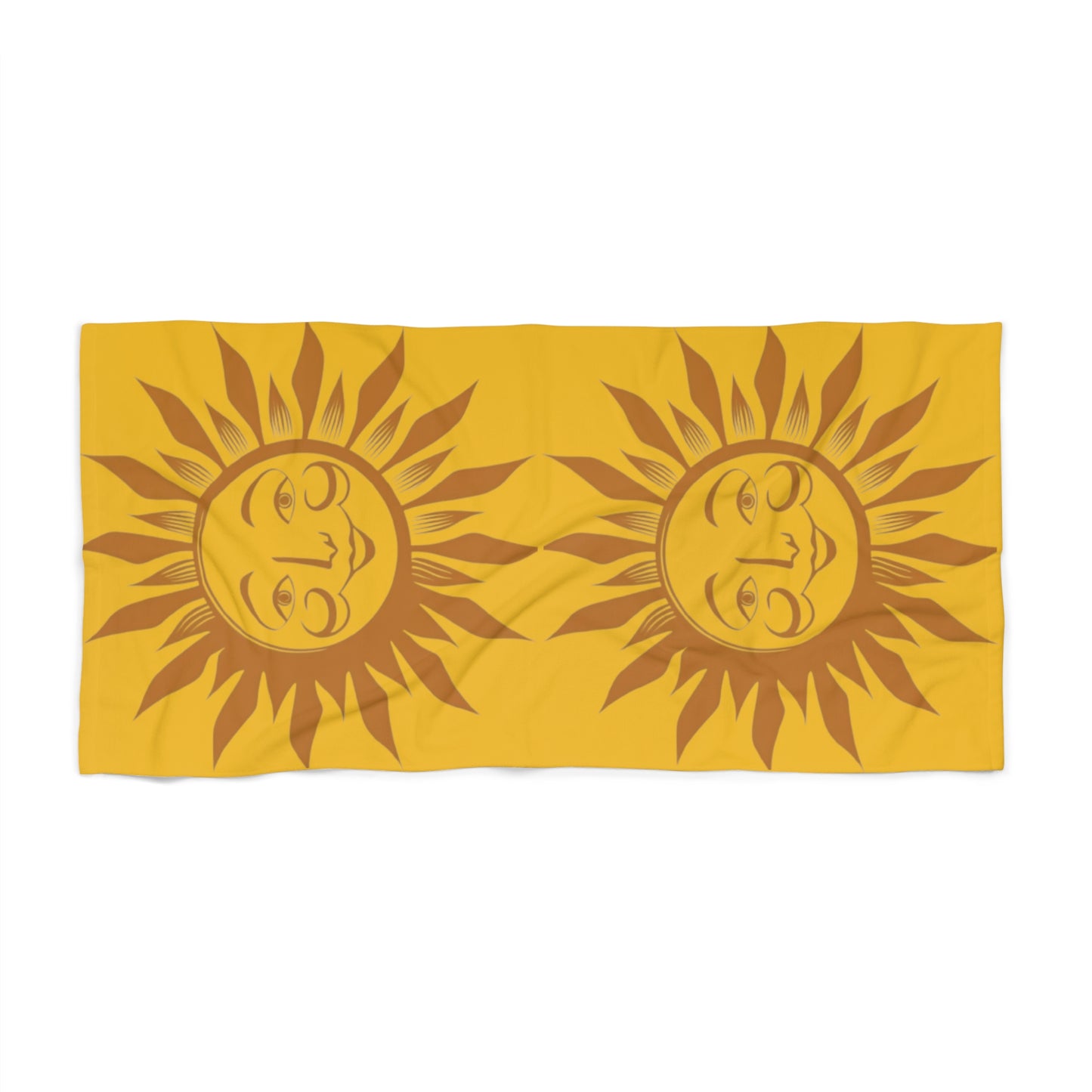 A Sunshiny Day Beach Towel