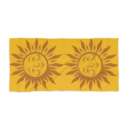 A Sunshiny Day Beach Towel