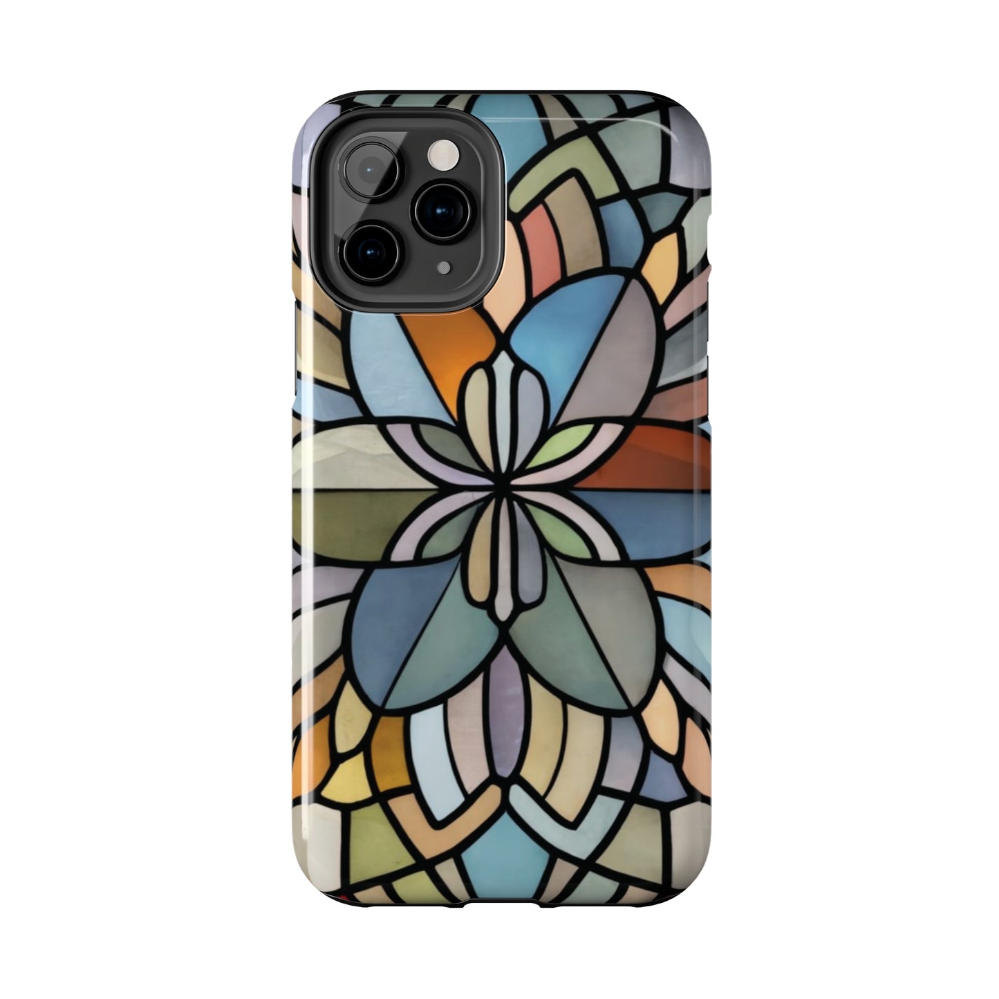 Stained Glass Look Tough Phone Case For I-Phone