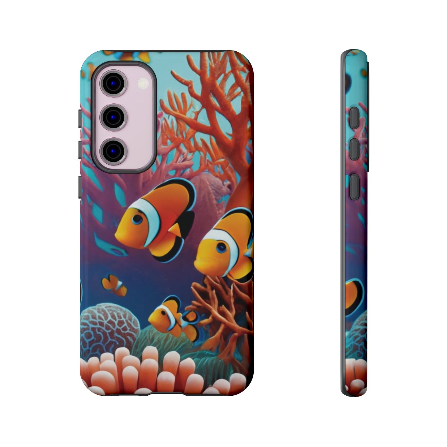 Coral Reef Cell Phone Tough Cases For I Phone, Samsung Galaxy and Google Pixel - Ruppy's Creations