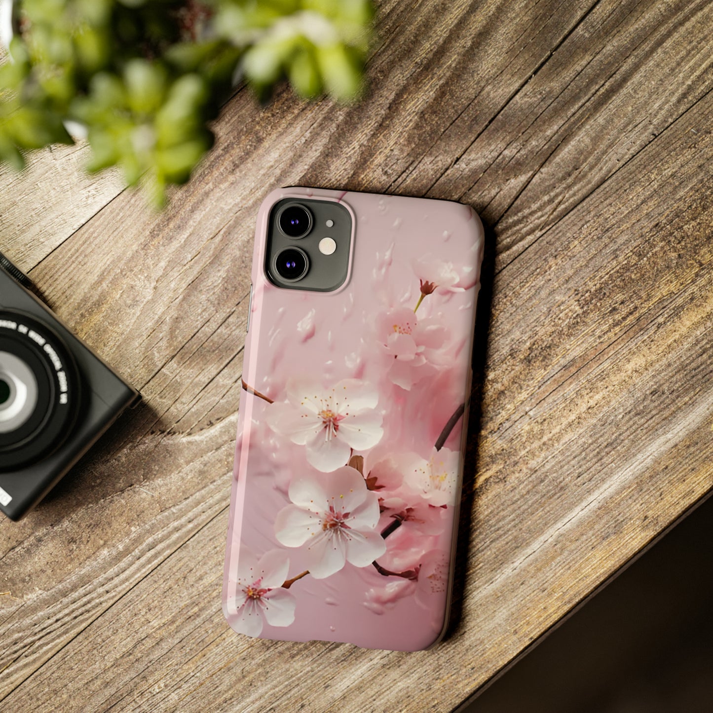 Cherry Blossom Slim Phone Case For I-PHone