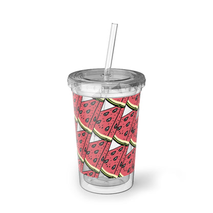 Watermelon Slices Suave Acrylic Cup - Ruppy's Creations