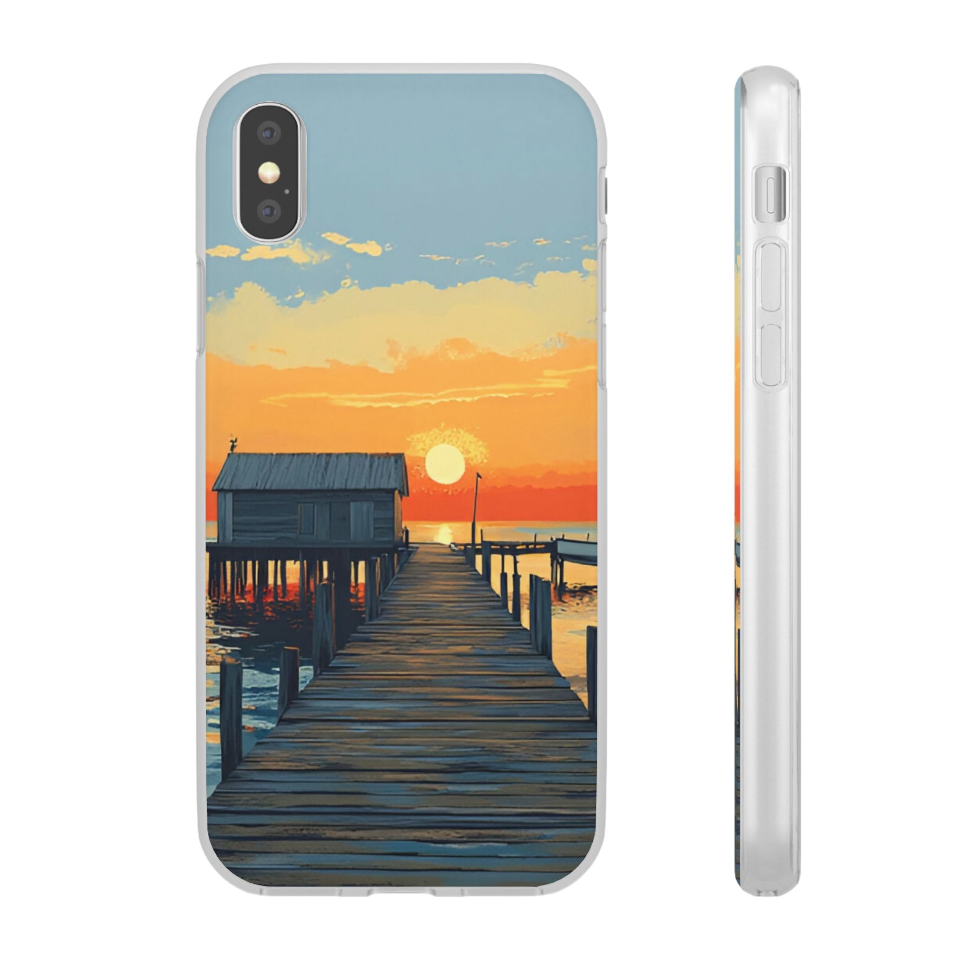 Coastal Sunrise Flexi Case for iphone & Samsung Galaxy - Ruppy's Creations