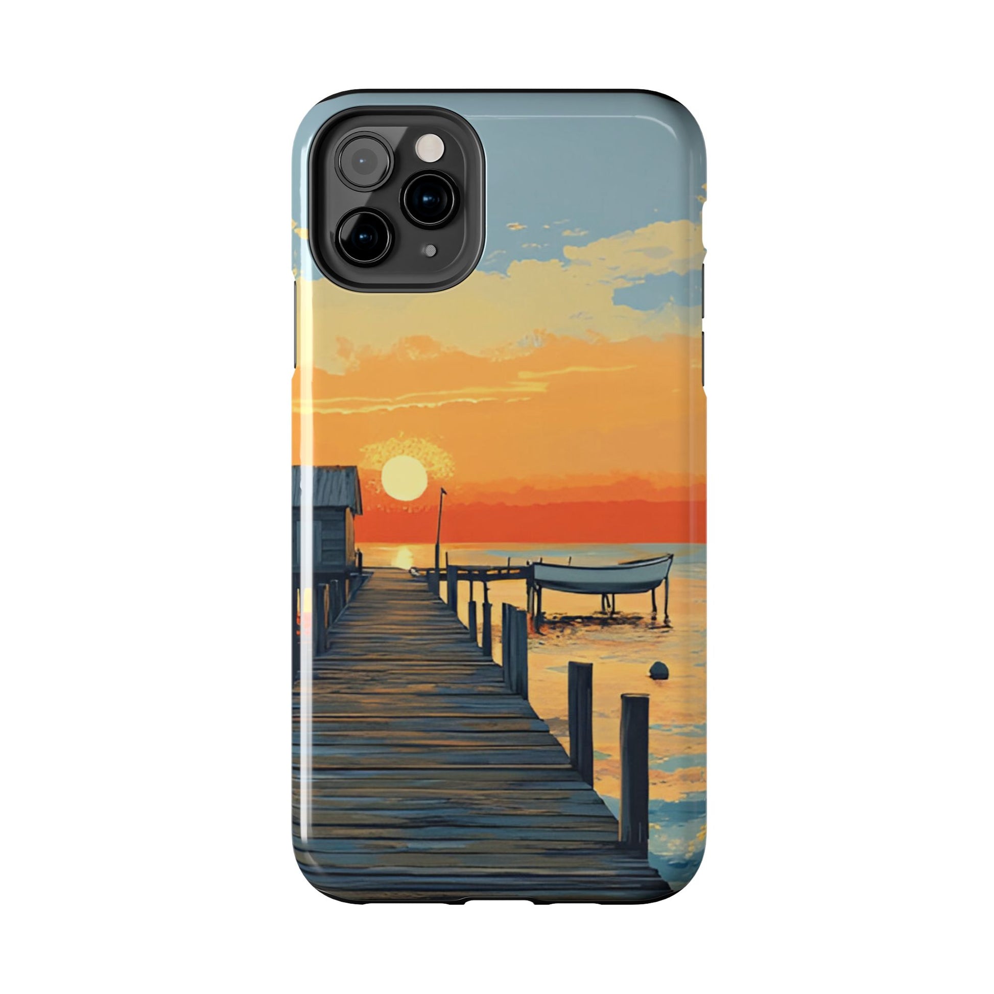 Coastal Sunrise Tough Phone Case For iphone & Samsung Galaxy - Ruppy's Creations