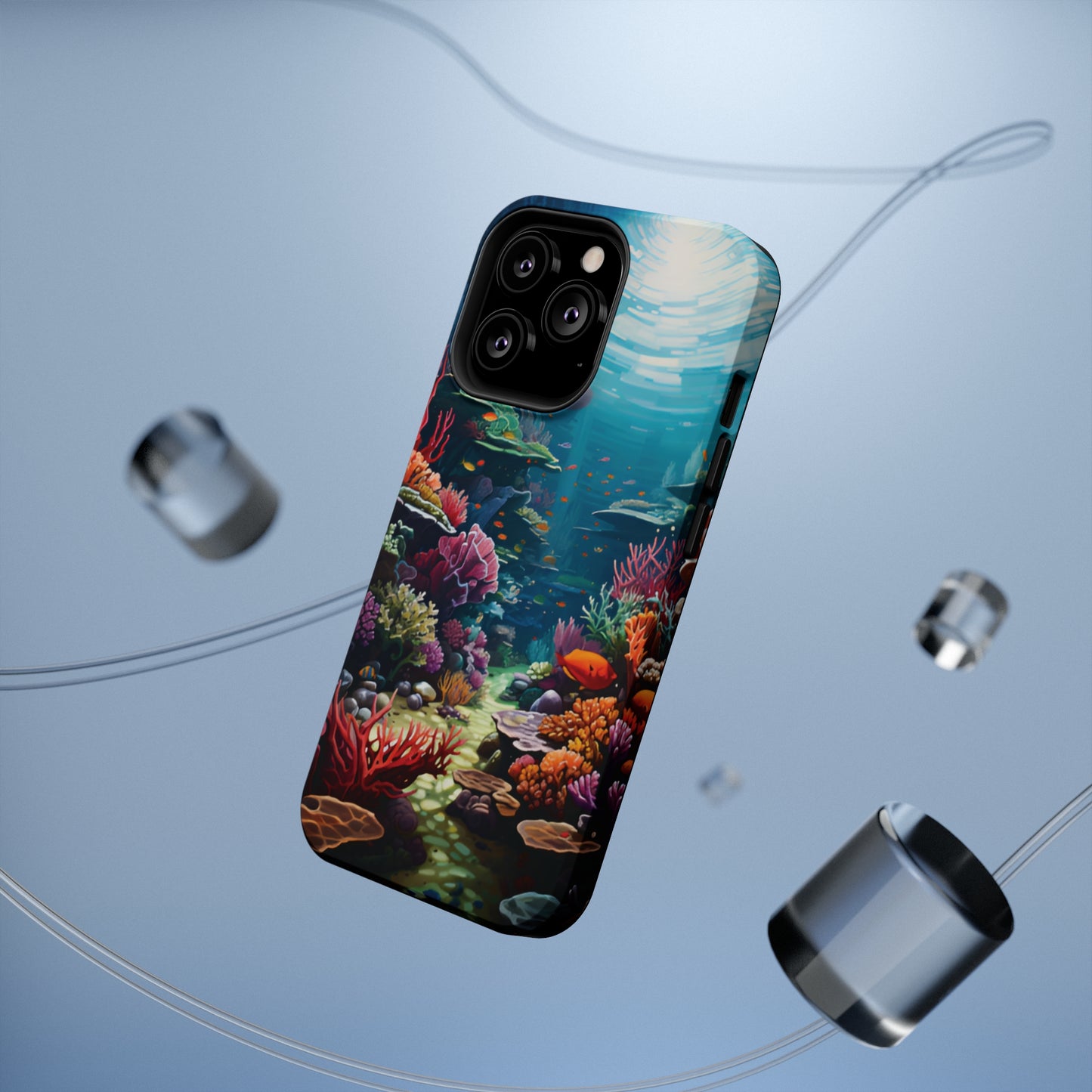 Coral Reef MagSafe Tough Case For I-Phone