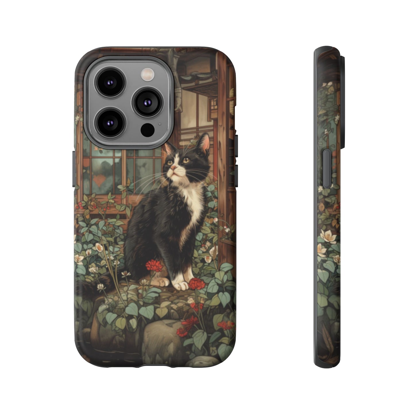 Garden Cat Tough Cell Case - Ruppy's Creations