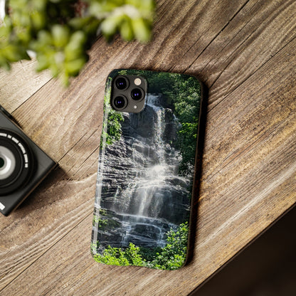 I Phone Waterfall Print Slim Phone Case