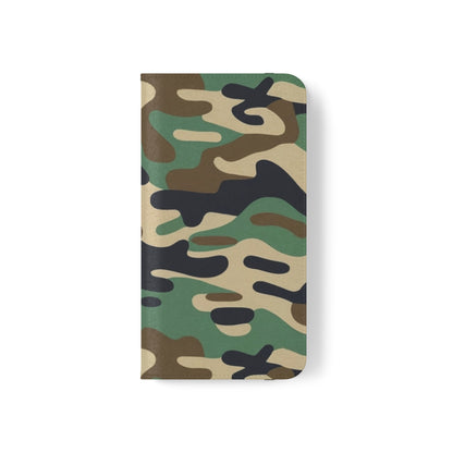 Camouflage Folio Phone Case