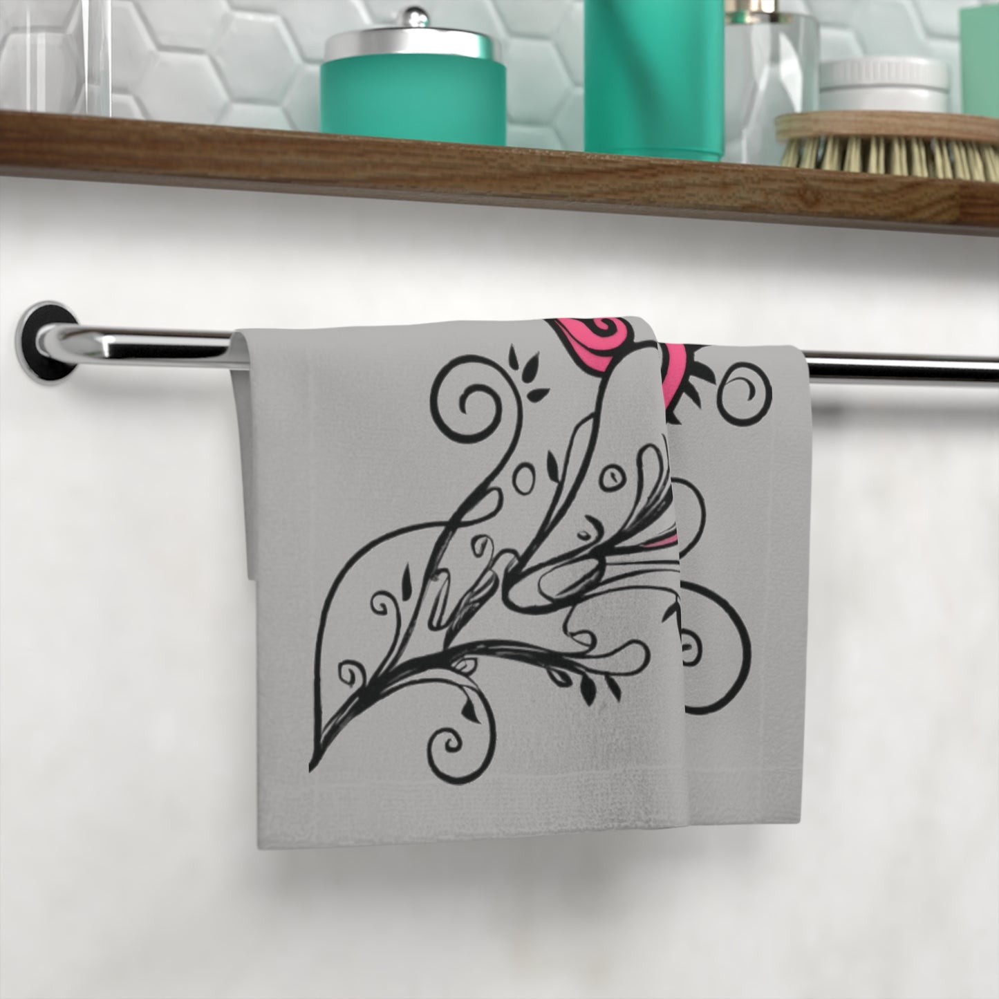 Scroll Jubilee Face Towel