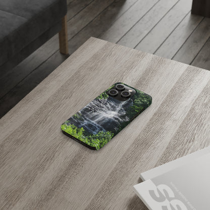 I Phone Waterfall Print Slim Phone Case