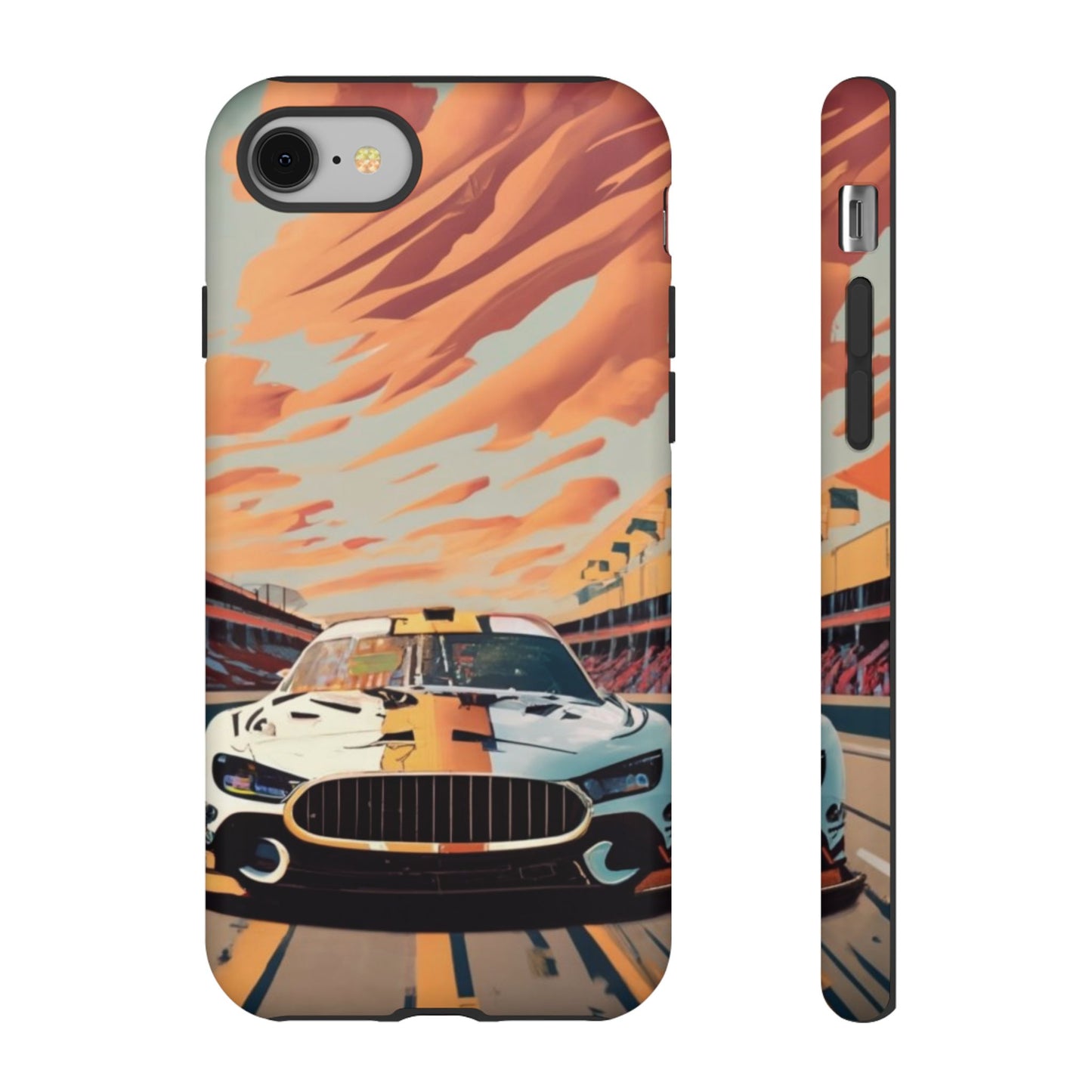 Race Car Tough Cell Phone Case - Ruppy's Creations