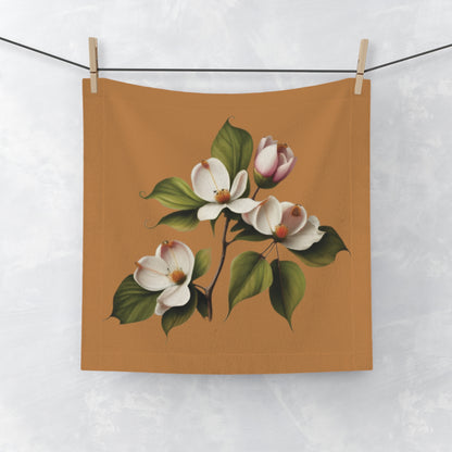 Dogwood Blossoms Face Towel