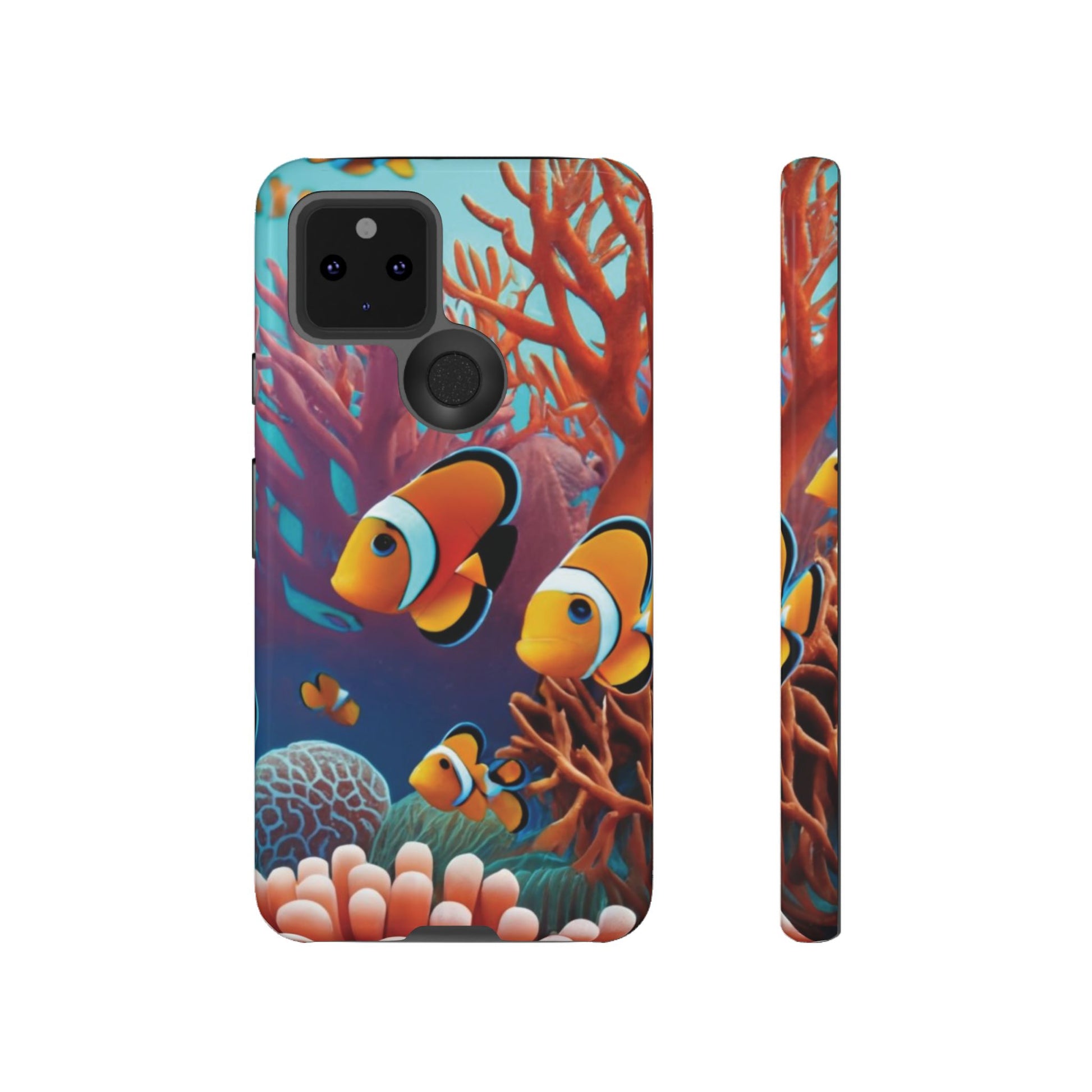 Coral Reef Cell Phone Tough Cases For I Phone, Samsung Galaxy and Google Pixel - Ruppy's Creations