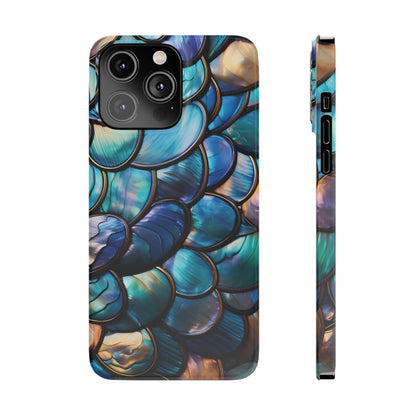 Abalone Look Slim Phone Case For I-Phone