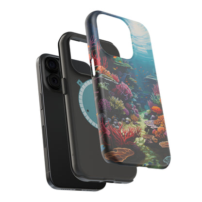 Coral Reef MagSafe Tough Case For I-Phone