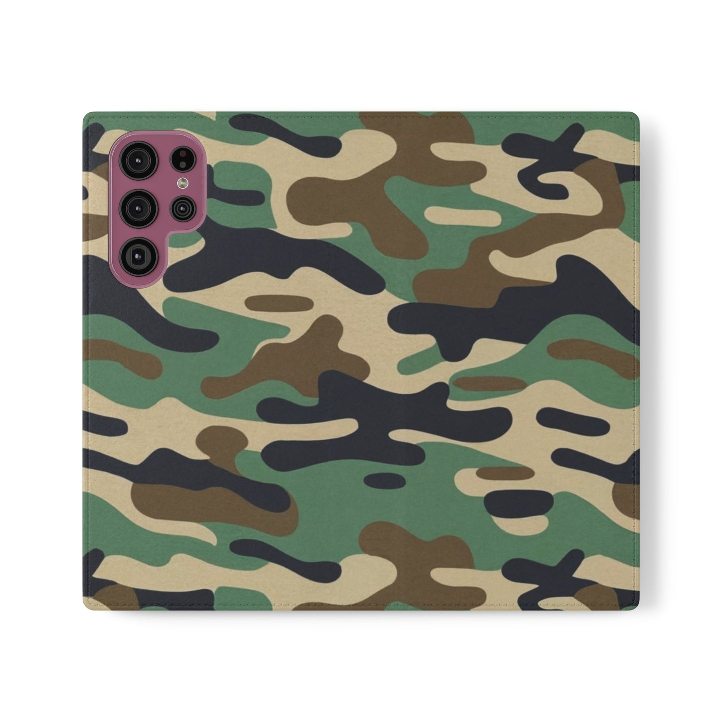 Camouflage Folio Phone Case