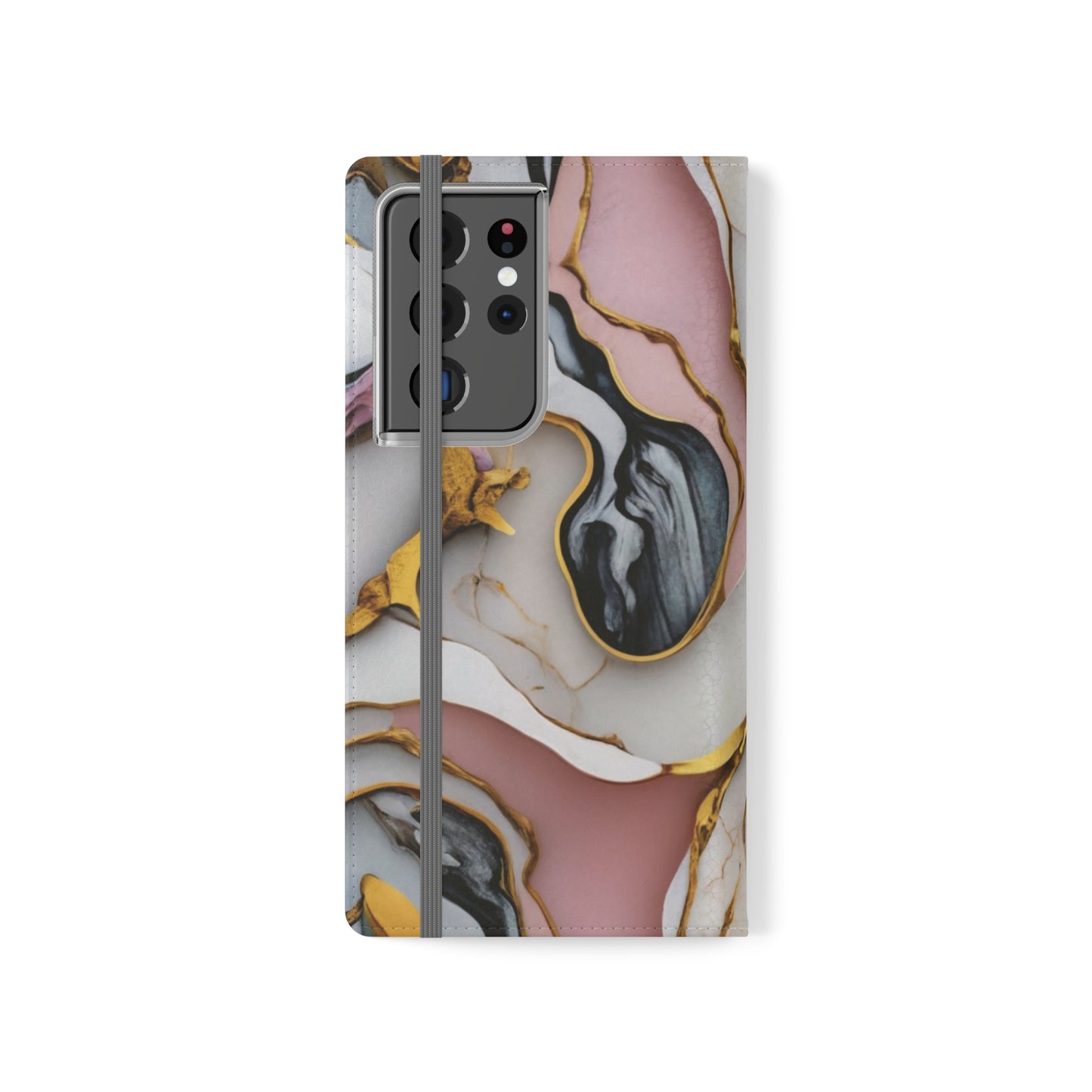 Golden Marble Folio Case