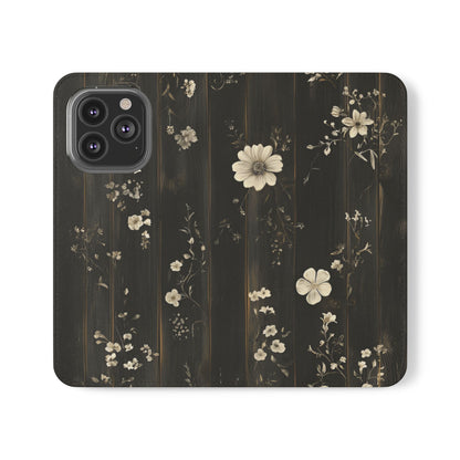 Rustic Floral Flip Case For Apple iphone & Samsung Galaxy - Ruppy's Creations