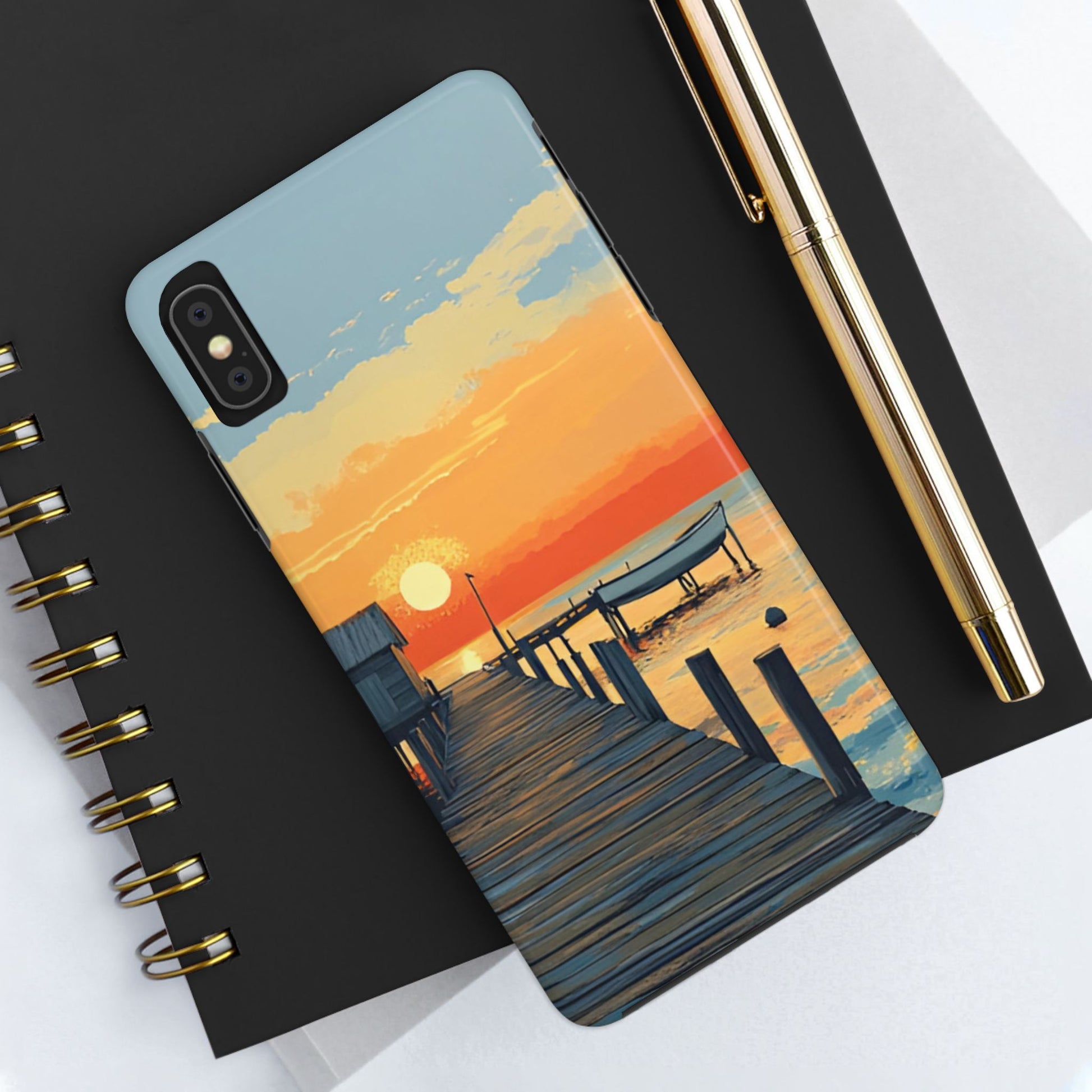 Coastal Sunrise Tough Phone Case For iphone & Samsung Galaxy - Ruppy's Creations