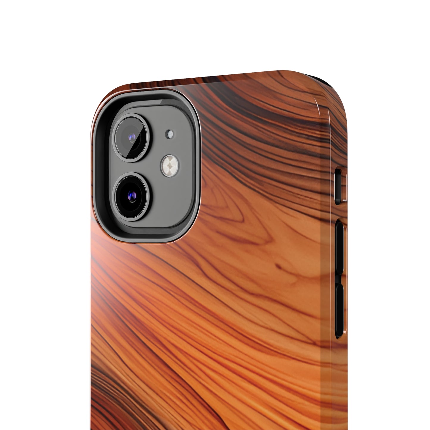 Wood Grain Look Tough Phone Case