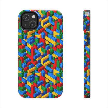 Lego Type Design I Phone Tough Phone Case