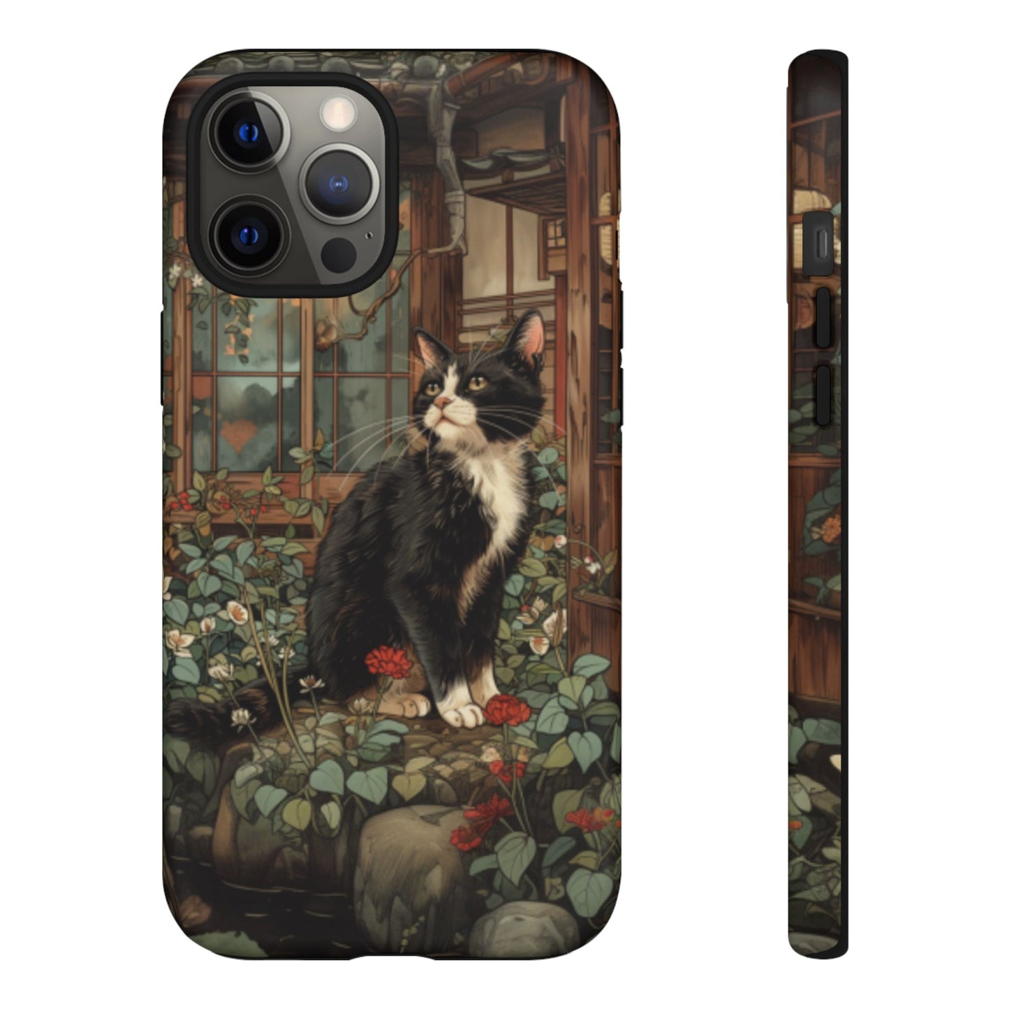 Garden Cat Tough Cell Case - Ruppy's Creations