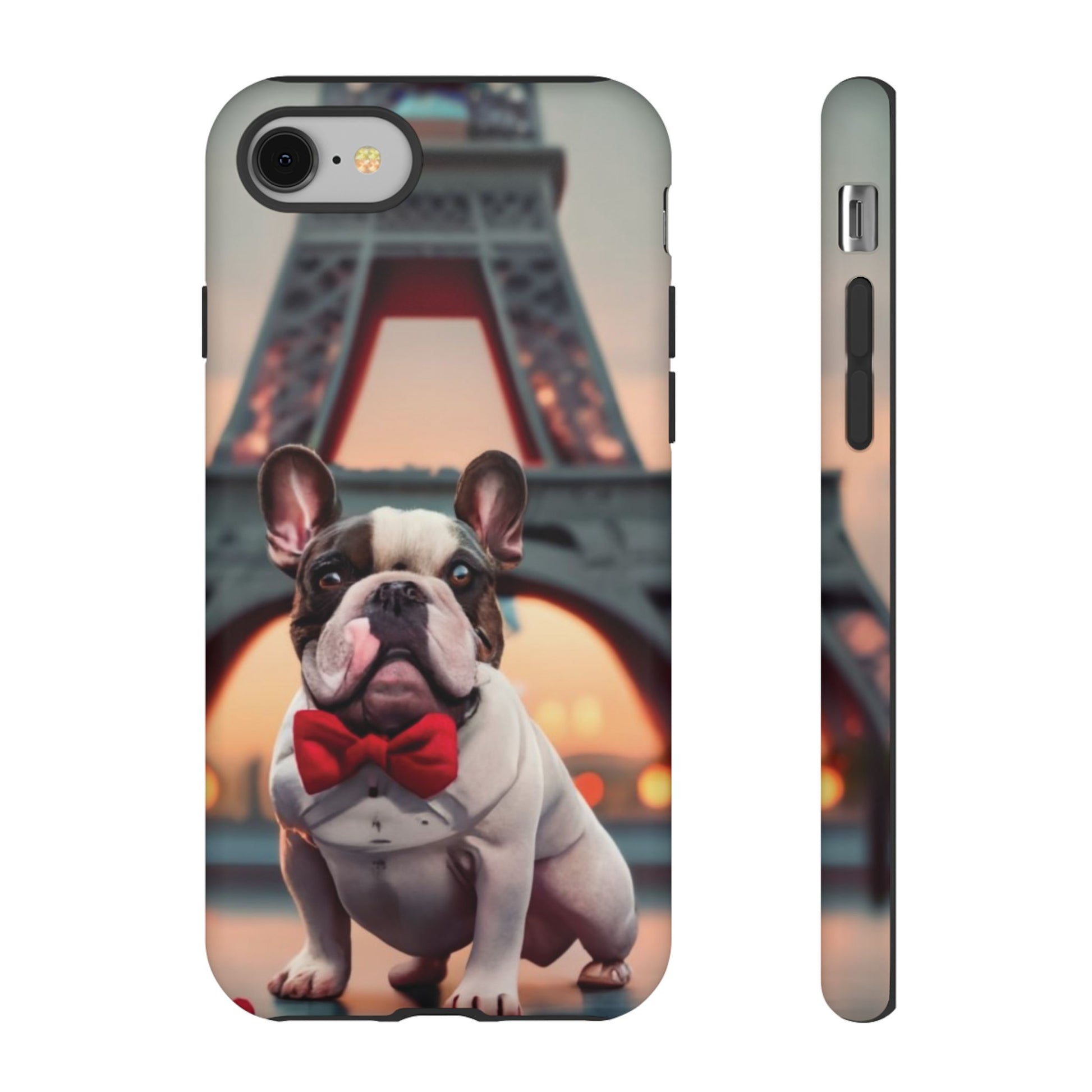 French Bull Dog in Paris Cell Phone Tough Case - Ruppy's Creations