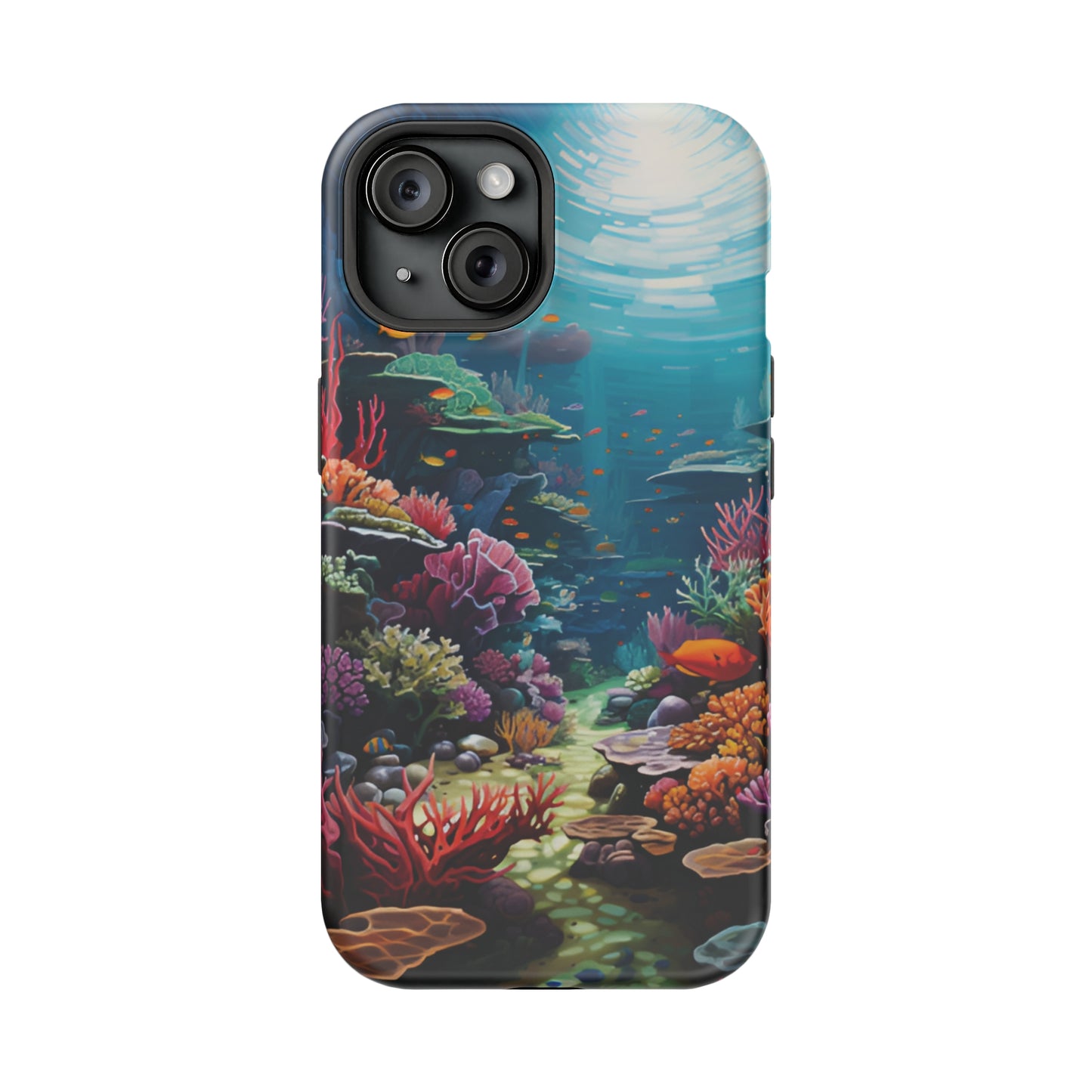 Coral Reef MagSafe Tough Case For I-Phone