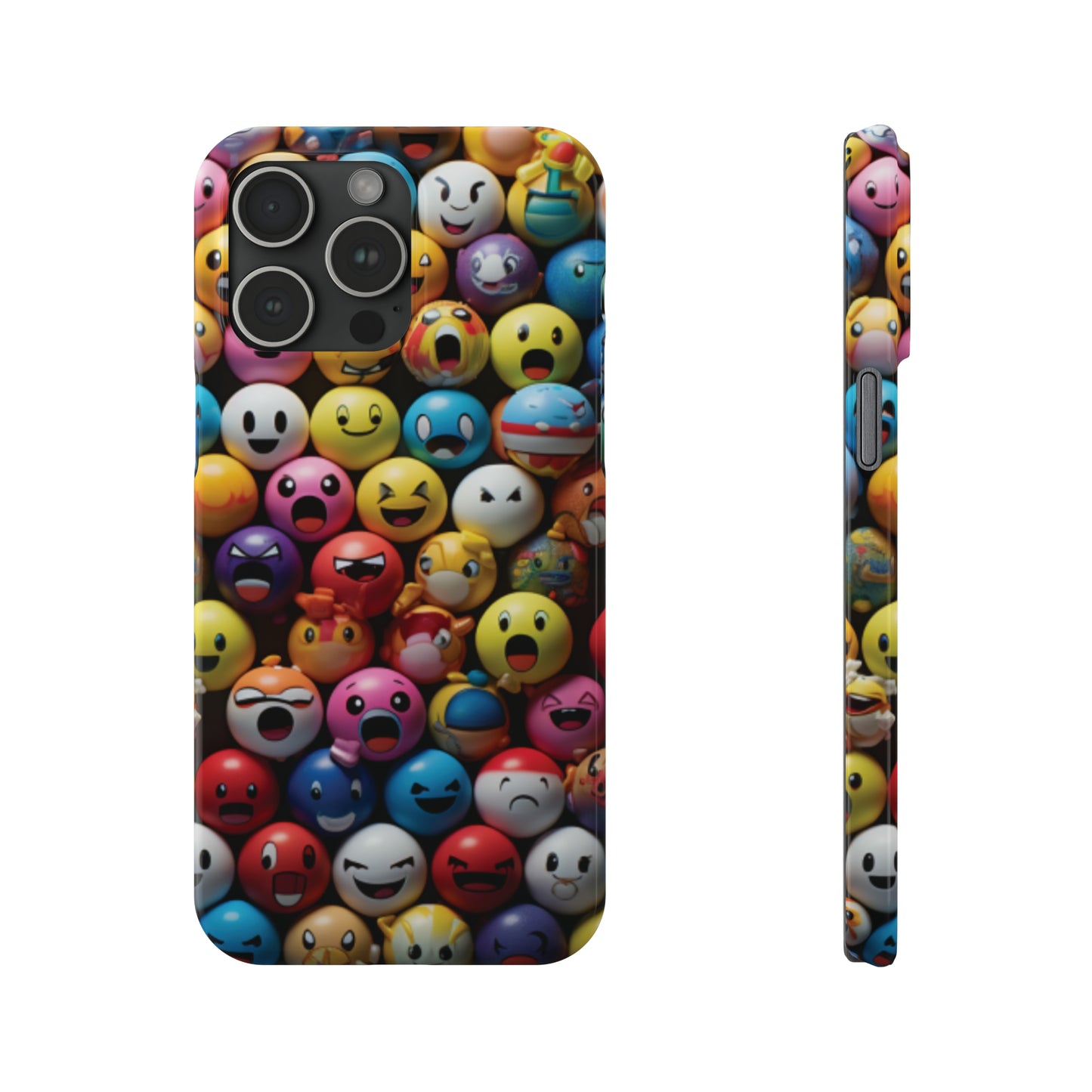 Emoji fun Slim Phone Cases