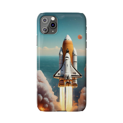 Space Flight I Phone Slim Phone Cases