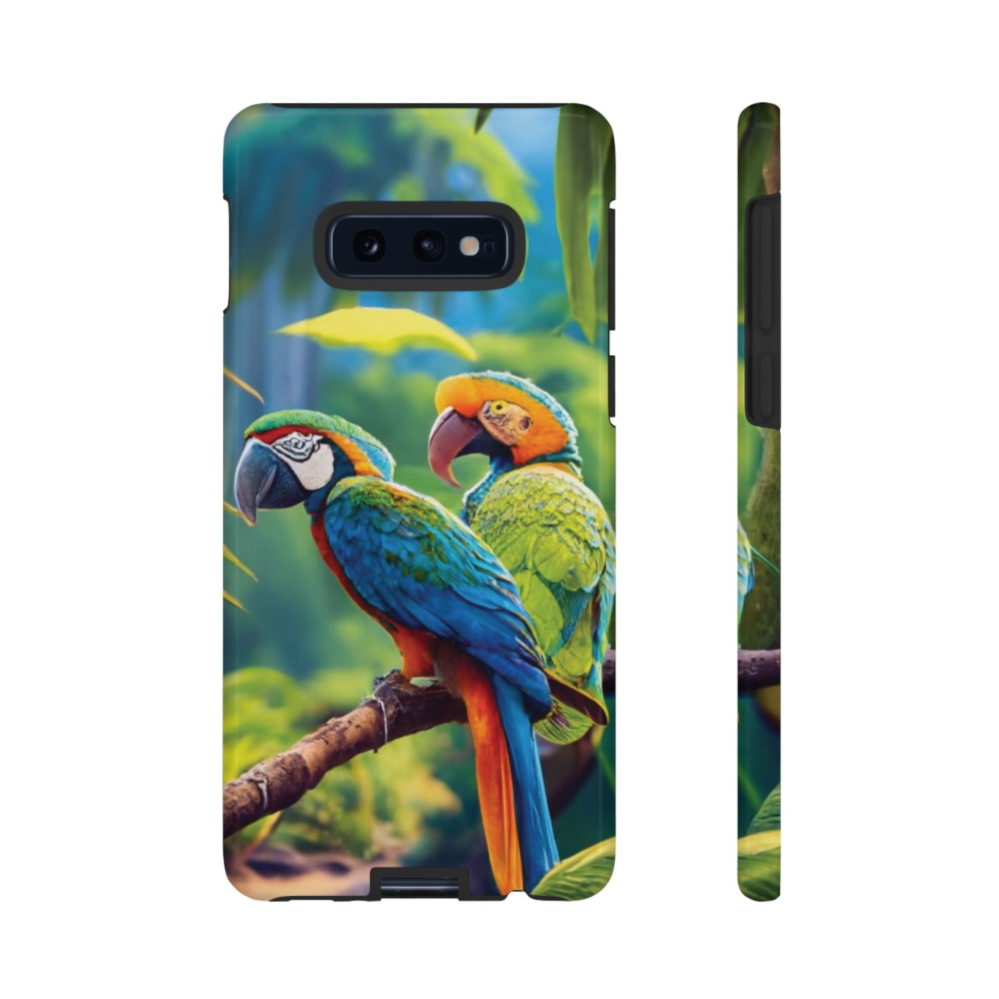 Tropical Birds Tough Cell Phone Cases - Ruppy's Creations