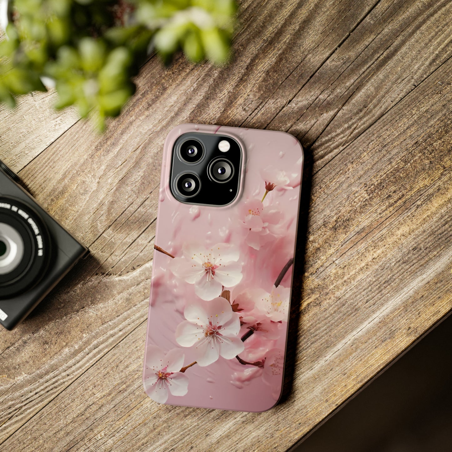 Cherry Blossom Slim Phone Case For I-PHone