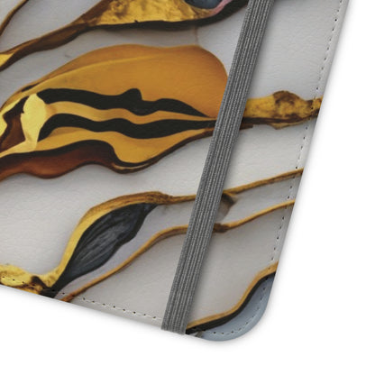 Golden Marble Folio Case