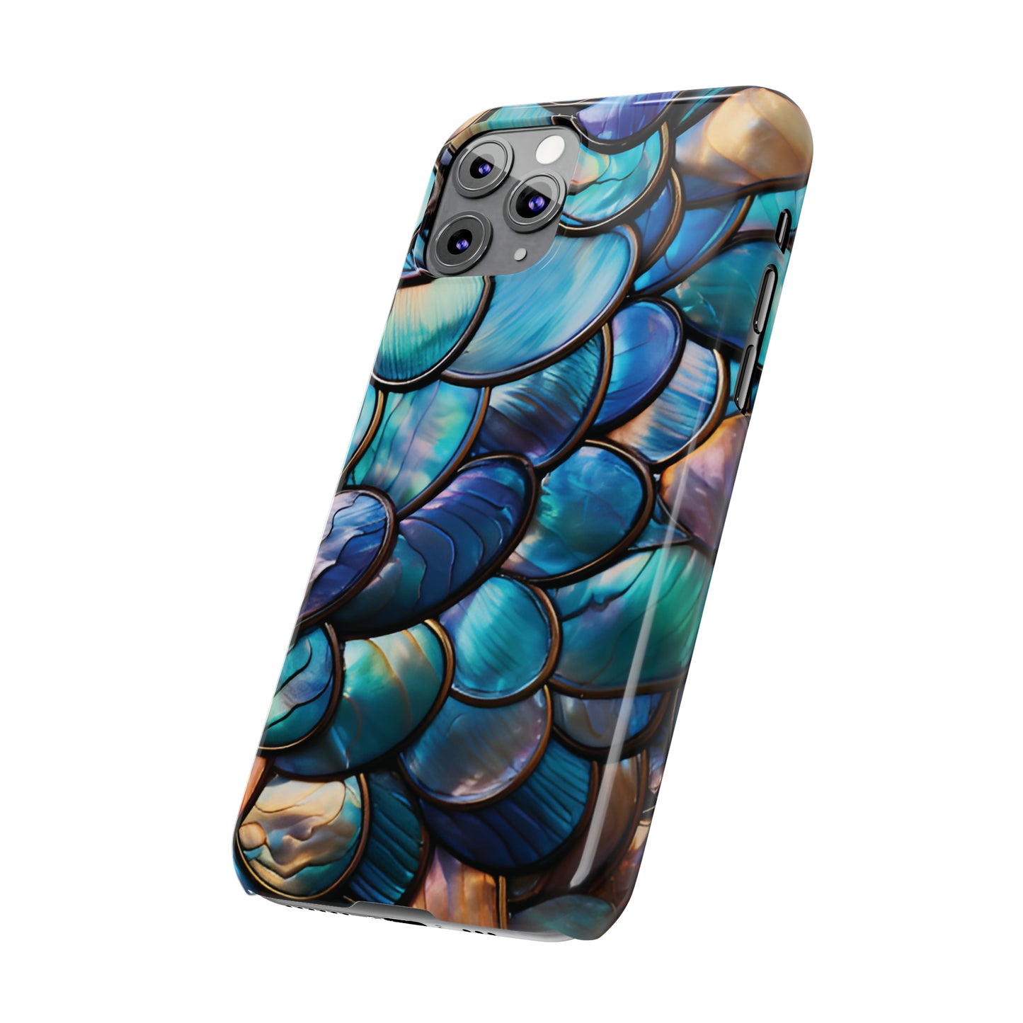 Abalone Look Slim Phone Case For I-Phone