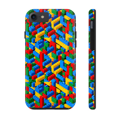 Lego Type Design I Phone Tough Phone Case