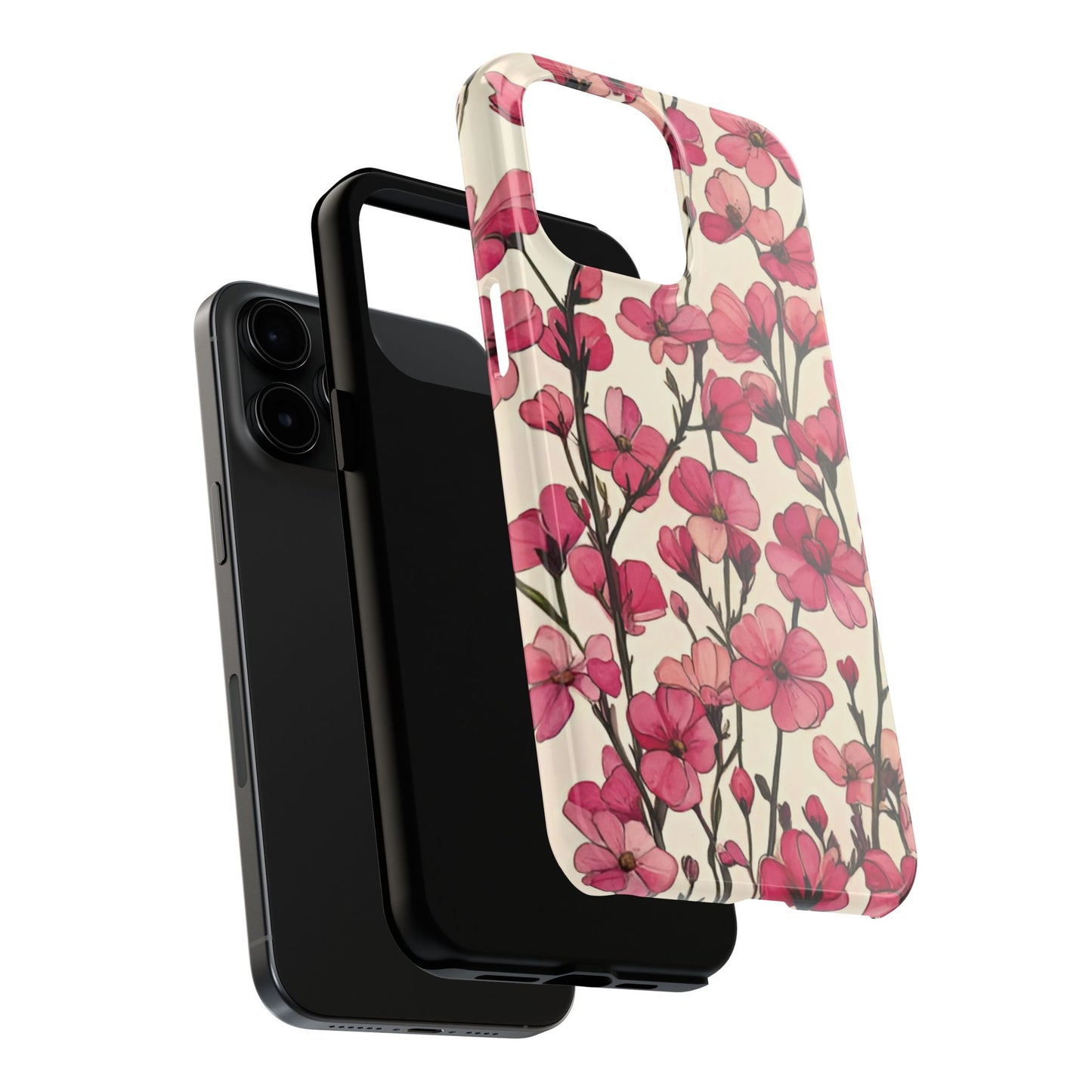 Pink Blossoms Tough Phone Case for iphone & Samsung - Ruppy's Creations