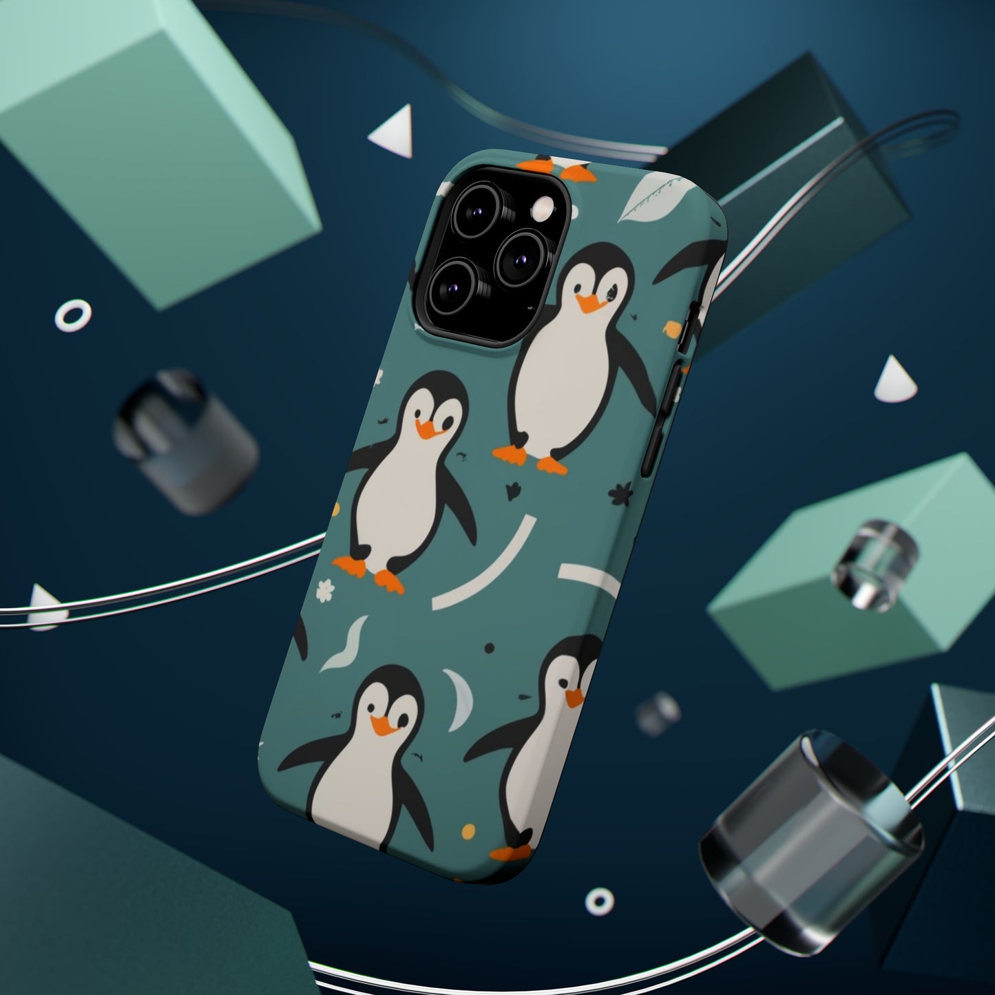 Adorable Penguins MagSafe Tough Case for I-Phone