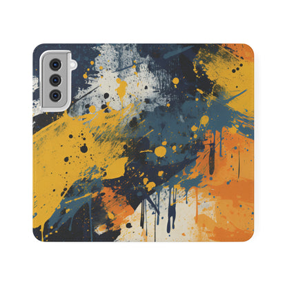 Grunge Folio Phone Case