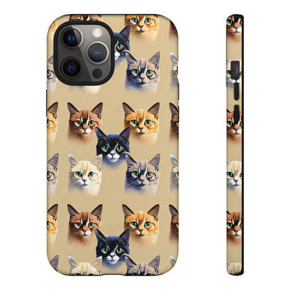 Cat Lovers Tough Cell Phone Case - Ruppy's Creations