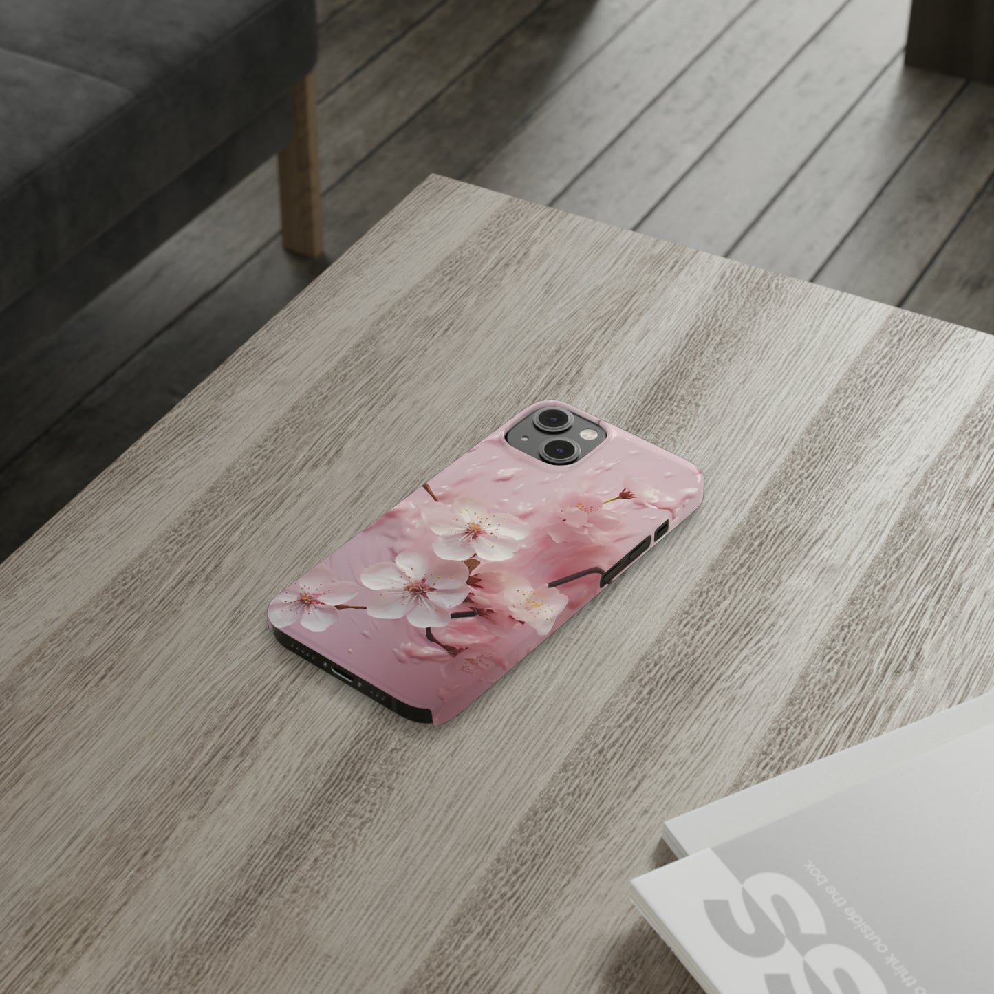 Cherry Blossom Slim Phone Case For I-PHone