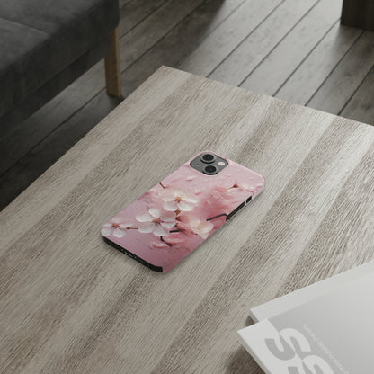 Cherry Blossom Slim Phone Case For I-PHone