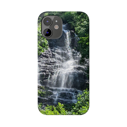 I Phone Waterfall Print Slim Phone Case