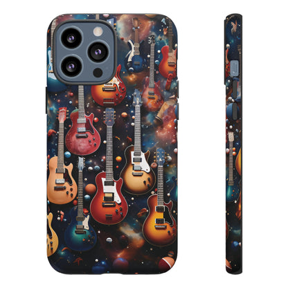 Electric Guitars in Space Tough Phone Case - Ruppy's Creations