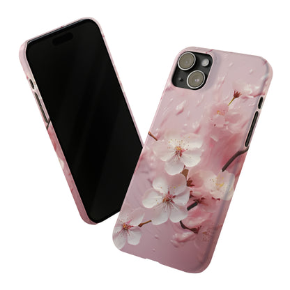 Cherry Blossom Slim Phone Case For I-PHone