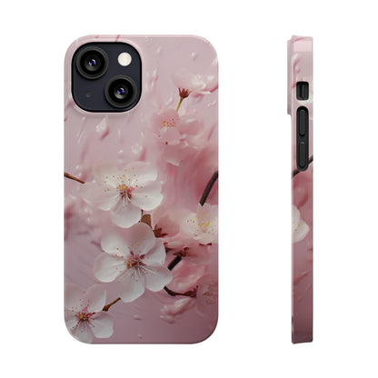 Cherry Blossom Slim Phone Case For I-PHone