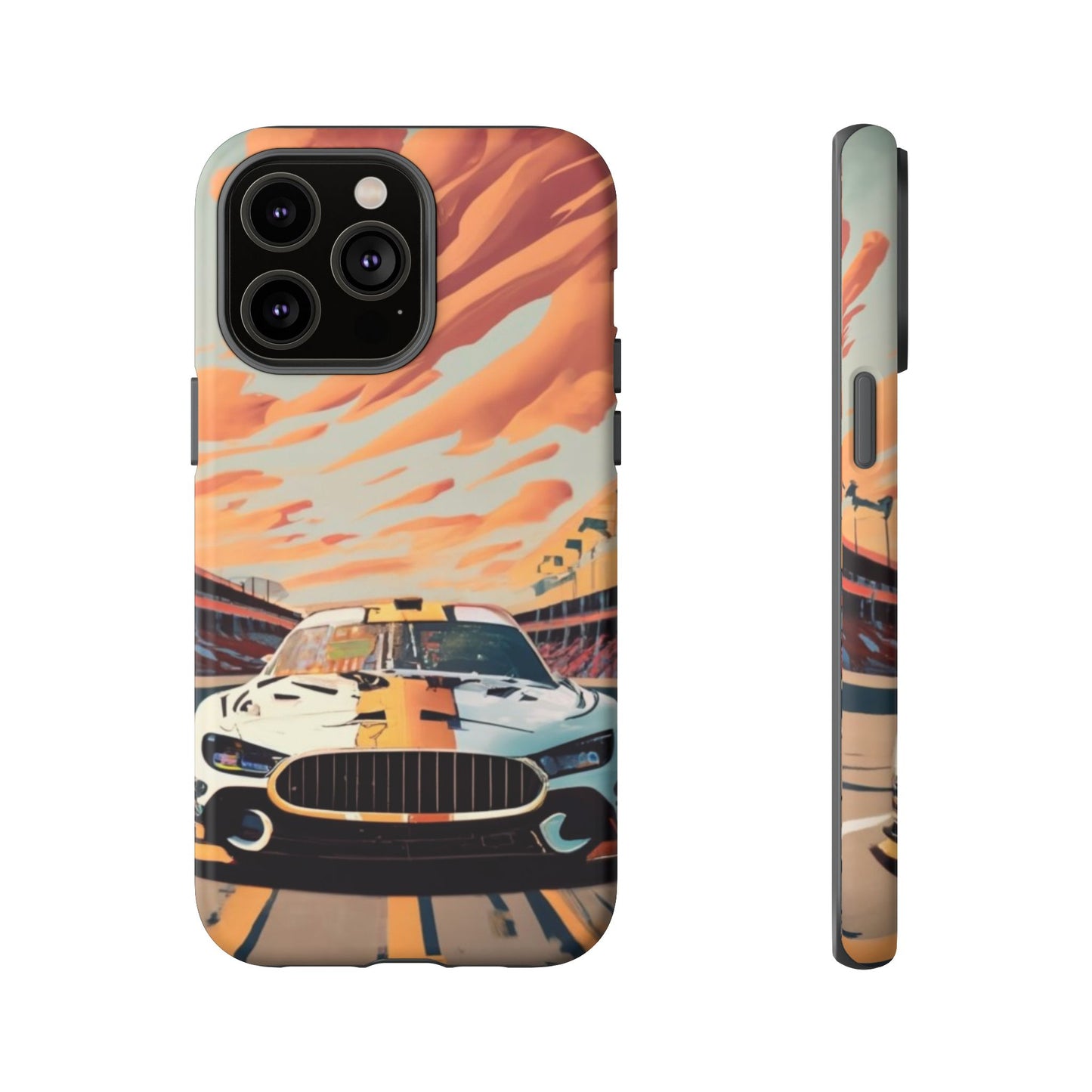 Race Car Tough Cell Phone Case - Ruppy's Creations