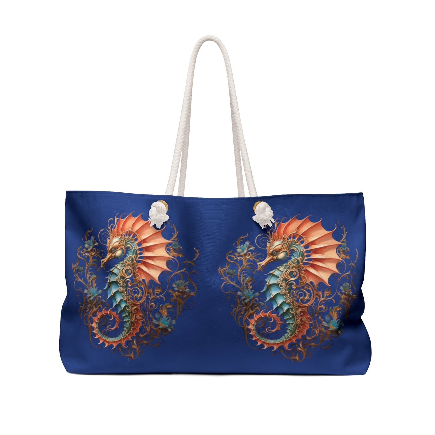 Enchanting Seahorse Beach Bag/Weekender Bag - Ruppy's Creations